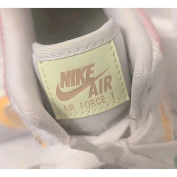 NIKE Air Force 1 Low Tear Away Pastel Reveal Sneakers SZ 7.5 DJ6901-600 - Picture 3 of 16